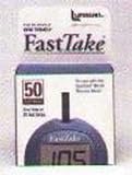 FastTake Blood Test Strip Box of 50 FastTake Blood Test Strip Box of 50
