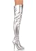 Women's 5 Inch Heel Stretch Thigh High Boots