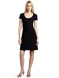 Three Dots Women's Ballet Neck Dress