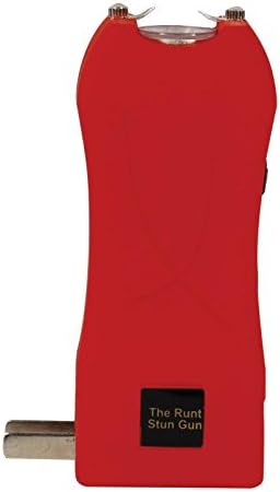 The Runt Stun Gun 20,000,000 volts-RED-Rechargeable with disable wrist strap