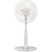 日立リビングサプライ うちわ風 リモコン付き リビング扇風機 HEF-10R