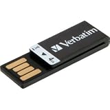 Verbatim Clip-IT 4 GB USB 2.0 Flash Drive 97555 (Black)