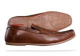 Base London Port Tan Mens Slip On Shoes