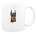 Mug with doberman, pet, dog