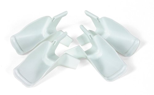 Camco Manufacturing Inc. 42123 RV Gutter Extensions, 4 pack (2 left, 2 right extensions)