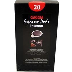 Gaggia Intense Coffee Pods - Carton of 20
