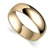 6 MM 14 KT Gold Comfort Fit 14K Wedding Band Ring