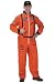 Astronaut Suit Adult Orange Large