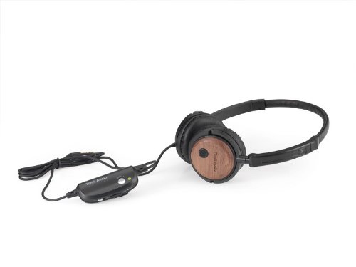  Tivoli Audio - Radio SilenzTM - Active Noise Cancelling Headphones - Walnut 