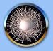 Golfball Shatter Sports 3-D Static Cling Window Decal Image