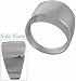 Sterling Silver Chunky Square Ring