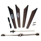 Full Set Replacement Parts for Syma S033G RC Helicopter, Main Blades, Main Shaft,Balance Bar, Connect Buckle? Tail blade-Authentic Syma parts-