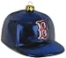 Boston Red Sox MLB Glass Baseball Cap Ornament (4")