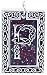 Celtic Letter P Silver Tone Pewter Pendant Necklace