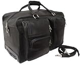 Piel Leather Soft Carry On Wheeler