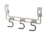 Rubbermaid 5E14 FastTrack Long Handle Tool Rack with Three S Hooks
