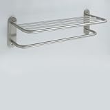 American Standard 8040.300.002 Prairie Field Towel Shelf with Towel Bar, Chrome