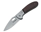 New Boker Magnum Ellipse Pocket Knife 440 Stainless Steel Stout Blade With Pocket Clip Lanyard Hole