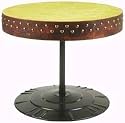 Remo 40" Round Drum Table (with Pedestal Base)