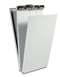 Saunders Recycled Aluminum A-Holder Form Holder, Memo Size, 5.75 x 9.5-Inches (10007)