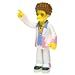 The Simpsons Series 9 Playmates Action Figure Disco Stu