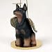 Doberman Angel Ornament