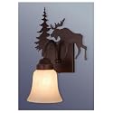 Yellowstone Indoor - 1 Light Rustic Wall Sconce Lighting Fixture - Burnished Bronze - B2659