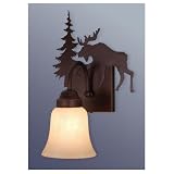 Yellowstone Indoor - 1 Light Rustic Wall Sconce Lighting Fixture - Burnished Bronze - B2659