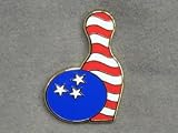 RWB Pin & Ball Lapel Pin