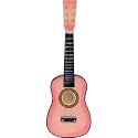 Crescent 23" Pink Kids Toy Acoustic Guitar with Accessories