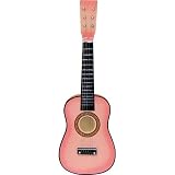 Crescent 23 Pink Kids Toy Acoustic Guitar with Accessories
