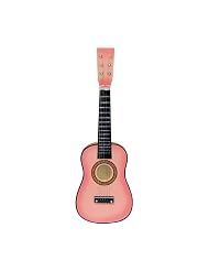 23 Inch Acoustic Toy Guitar for Kids - Pink (Includes eBook, Complimentary Mini Guitar & Pick)
