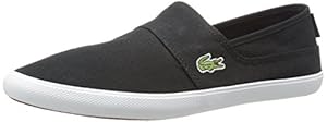 Lacoste Men's Marice LCR Fashion Sneaker, Black/Black, 7 M US