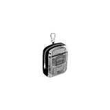 Hama Kameratasche Hook DF 11, Schwarz