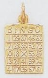 Bingo Card Charm -C406