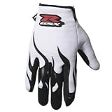 Joe Rocket Suzuki Knack Gloves - Medium/White/Black