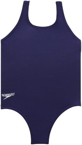 Speedo Girls' Learn-To-Swim Super Pro, Navy - 28