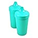 Re-Play Spill Proof Cups, Aqua, 2-Count