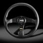 MOMO Tuner Black 350 steering wheel with red stitching