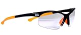 Black and Decker BD220-1C High Performance Safety Eyewear with Adjustable Temples, Clear Lens