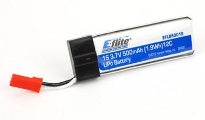31ZFgT5imeL 500mAh 1 Cell 3.7V 12C LiPo: 120SR