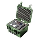Pelican Protector Case 1300 with Pick and Pluck Foam Od Green