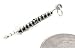 925 Sterling Silver 3-D Flute Band Instrument Charm with Jump Ring