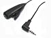 3.5mm Stereo Headset Speaker Adaptor With Microphone, (4 rings), Accessories
