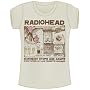 Radiohead - Girls Jr. Tissue Tees