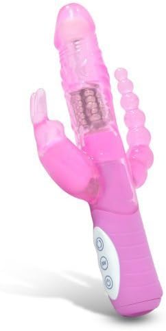 Dual Pleasure Slimline Double Rabbit by Adultsuperstore