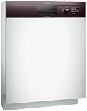 AEG-Electrolux FAVORIT 55002 id0P Teilintegrierbarer Geschirrspüler / AAA / 0.96 kWh / 11 Liter / 60 cm / ProClean System / AQUA-CONTROL, Beladungserkennung, AutoOff,Multi-Tab Funktion / braun