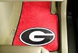 Georgia Bulldogs Black G on Red 2 Piece Car Mats (2 Front)