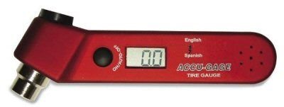 ACCU-GAGE TALKING CAR MOTORCYCLE DIGITAL LCD TIRE GAUGE