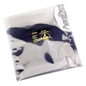 SCC 1000 Static Shielding Bag, 5X10, Flat, Metal-In, 100 Pk by 3M
